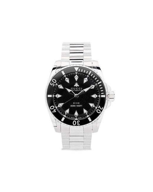 Gucci Black Dive 40Mm for men