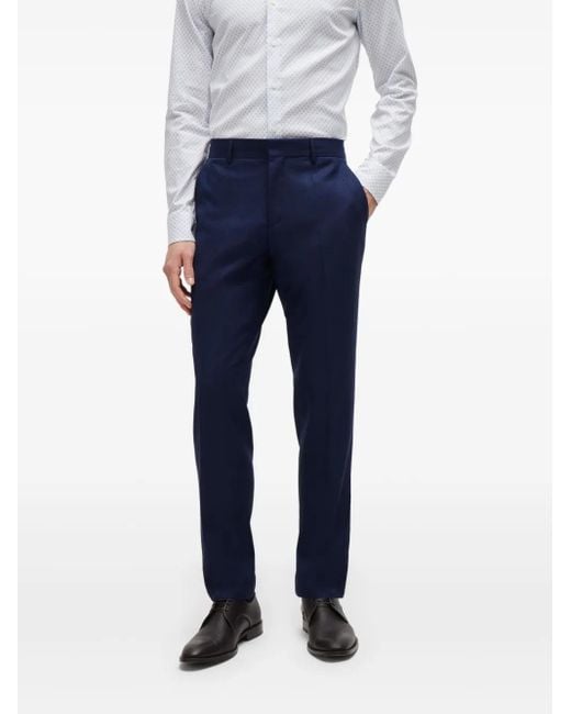 Traje con botones Boss de hombre de color Blue