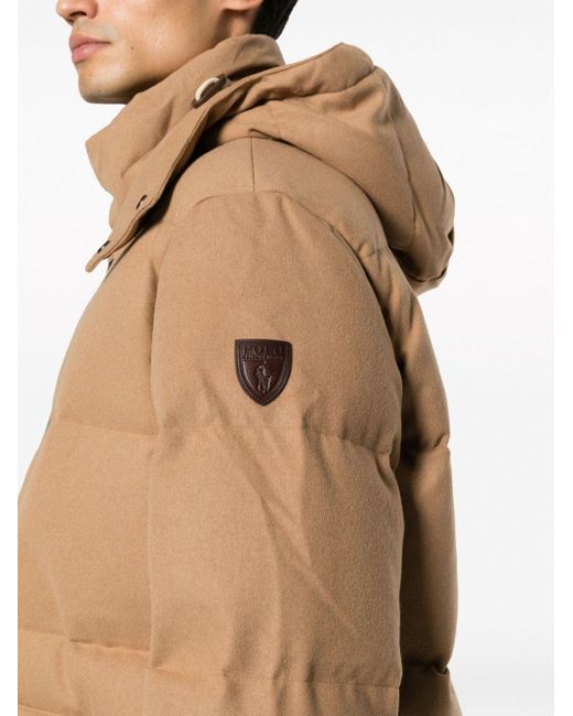Polo Ralph Lauren Natural Boulder Padded Hooded Coat for men