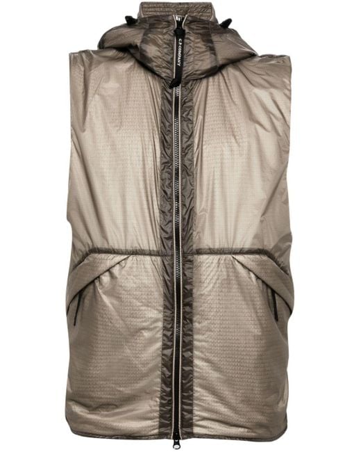 C P Company Natural Nada Shell Vest for men