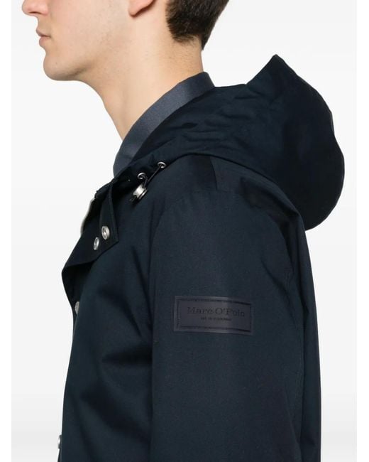 Marc O' Polo Blue Long-Sleeve Coat for men