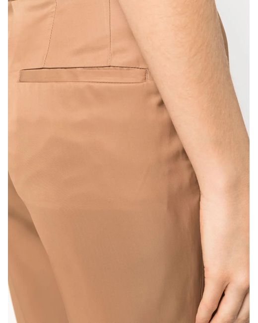 Jil Sander Natural Flared Tailored Trousers