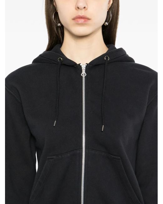 Our Legacy Black Two-Way Zip-Fastening Hoodie