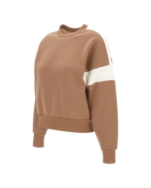 Colmar Brown Heritage Logo-Patch Sweatshirt
