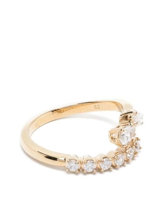 Swarovski Metallic Offener Mesmera Ring
