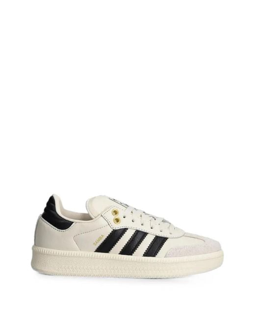 Adidas White Samba Xlg Sneakers for men