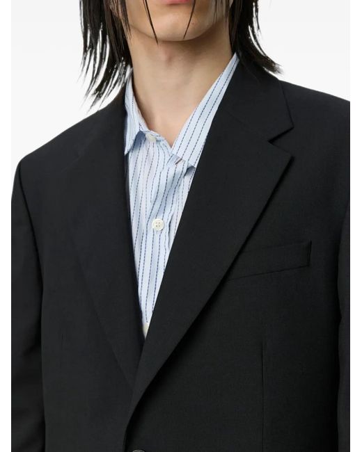 mfpen Black Single-Breasted Blazer