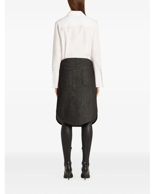 Courreges White Button-Up Shirt