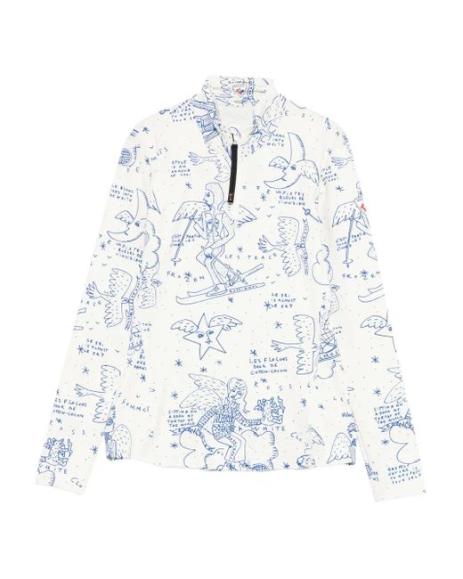 Rossignol White Jcc Booster Performance Sweatshirt