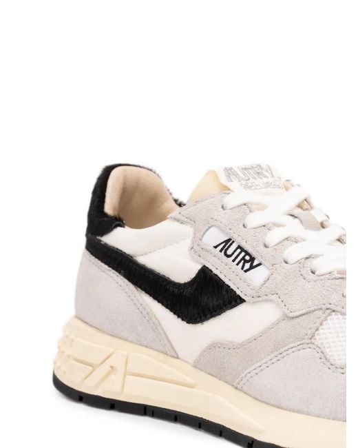 Autry White Reelwind Low Lamsue/Pon
