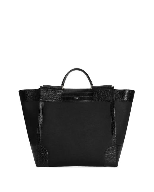 Dolce & Gabbana Leren Shopper in het Black voor heren