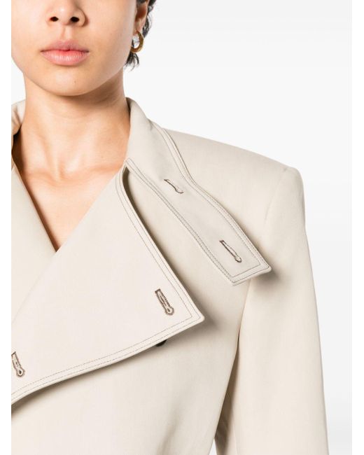 The Mannei Natural Stockholm Cotton Trench Coat