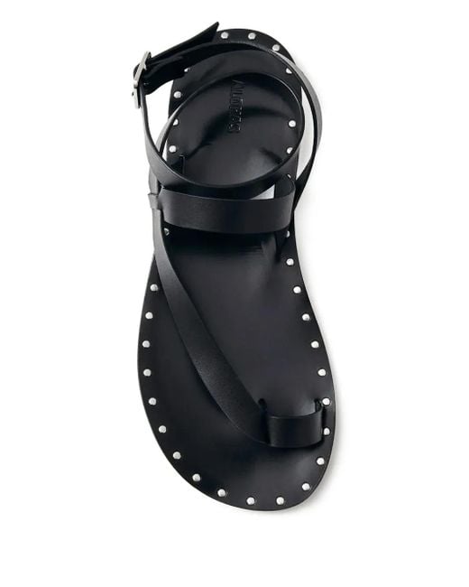 Alohas White Tallula Strappy Flat Sandals