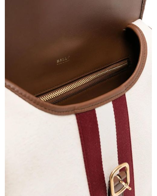 Bally Kuriertasche Mit Zwei Streifen in Pink für Herren