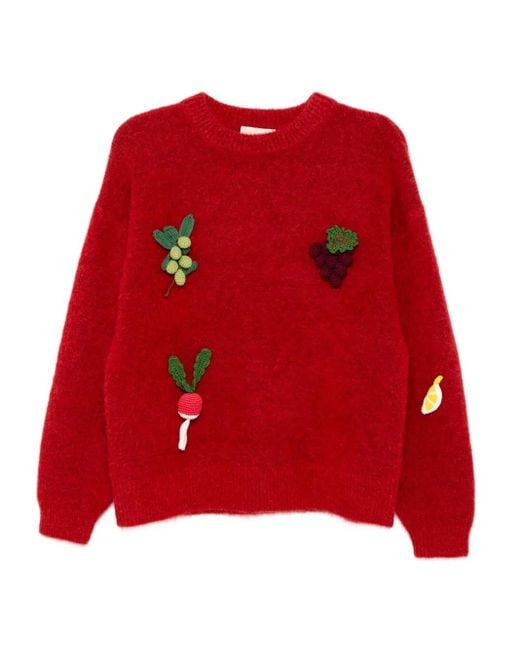 ALÉMAIS Red Fruitto Jumper