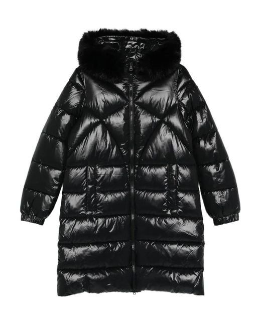 Geox Black Bettanie Coat
