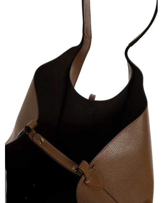 Tod's Brown T Timeless Leather Shoulder Bag