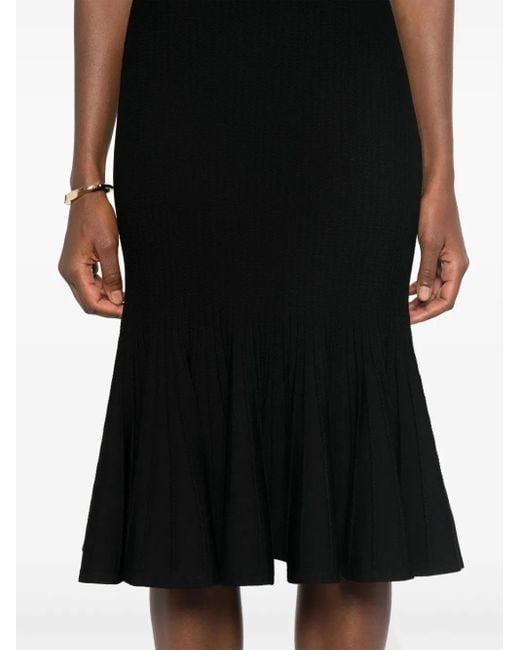 Khaite Black Queen Dress