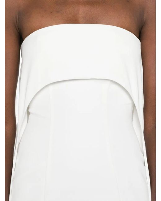 Vestiaire d'un Oiseau Libre オフショルダー ドレス White