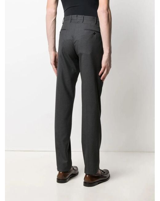 Incotex Gray Tailored-Suit Trousers for men