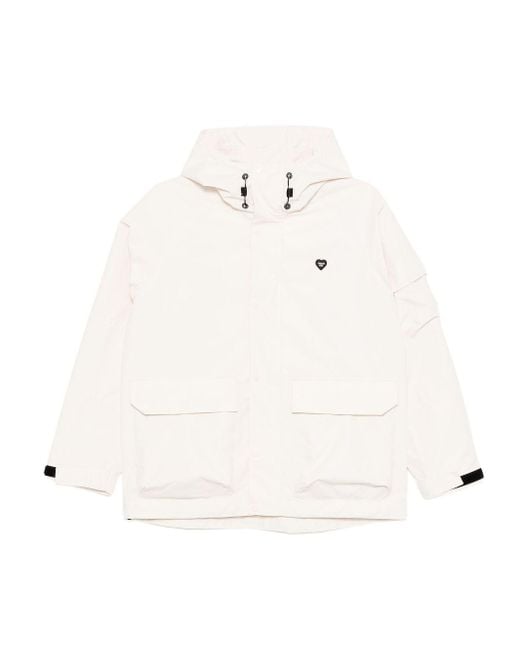 Giacca Con Applicazione Logo di Chocoolate in White