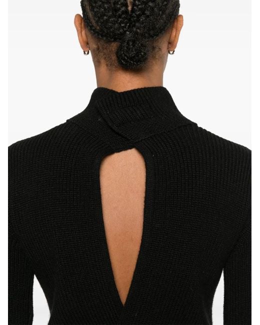 Rick Owens Black Headon Playsuit