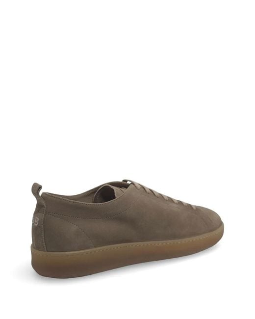 Neil Barrett Gray Pull-Tab Logo Sneakers for men