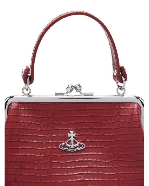 Vivienne Westwood Red Granny Frame Mini-Tasche