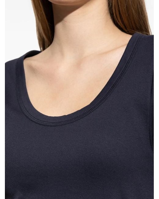 By Malene Birger Blue Lunai Round-Neck T-Shirt
