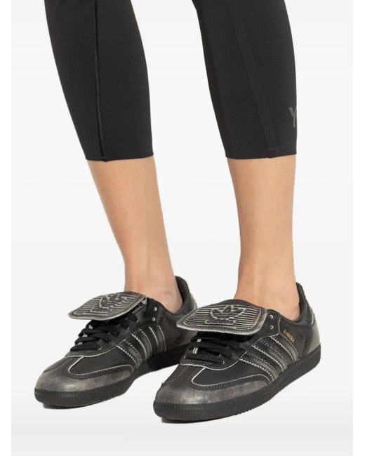 Adidas Black Samba Lt Low-Top Sneakers