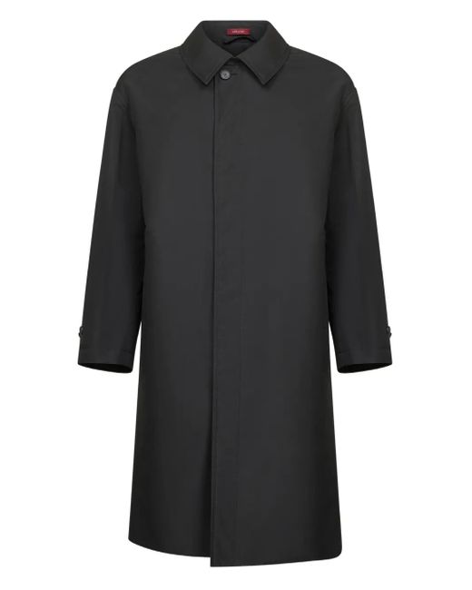 Gucci Geknöpfter Popeline-Mantel in Schwarz für Herren Lyst DE