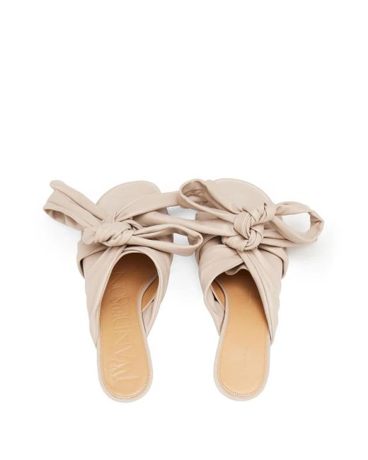 J.W. Anderson Natural 95Mm Bow Mules