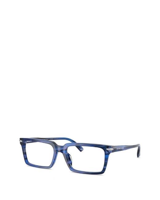 Michael Kors White Square-Frame Glasses for men