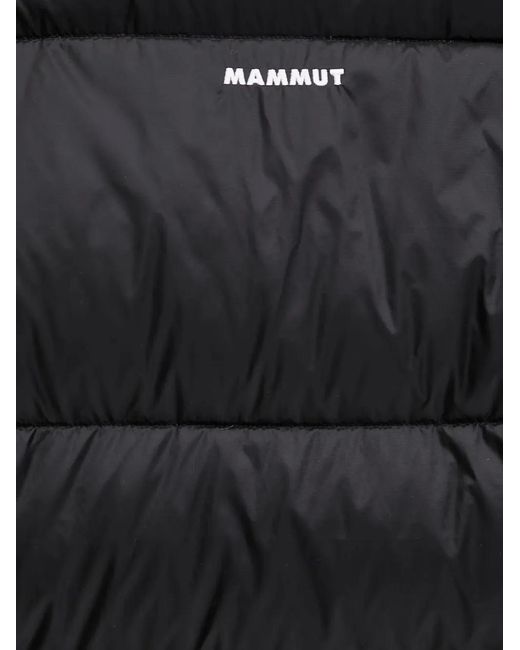 Mammut Black Doudoune À Logo Imprimé