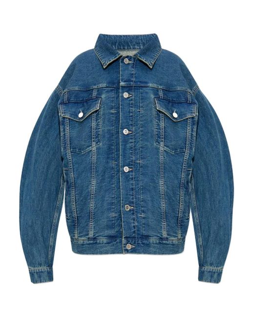 Vetements フラップポケット デニムジャケット Blue
