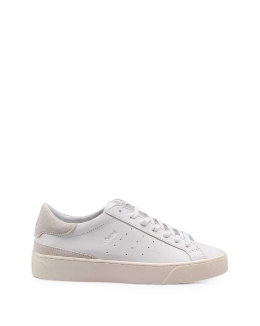 Date White Sonica Leather Sneakers for men