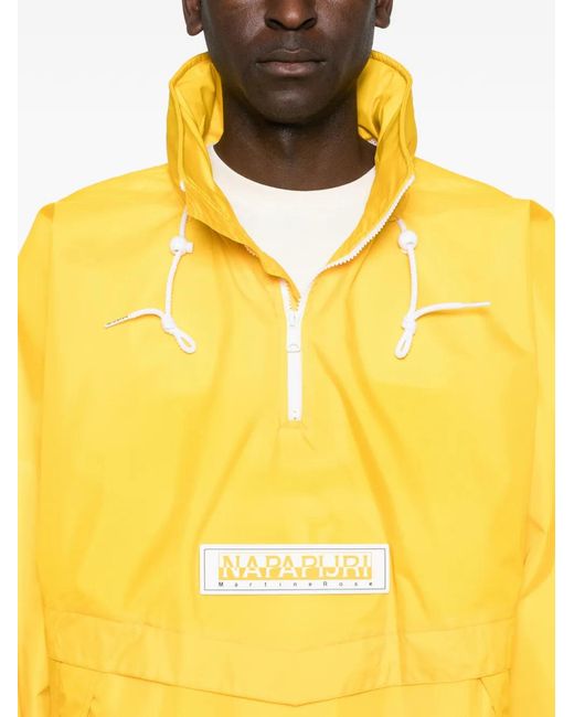Napapijri Yellow Rainforest Axl Jacket for men