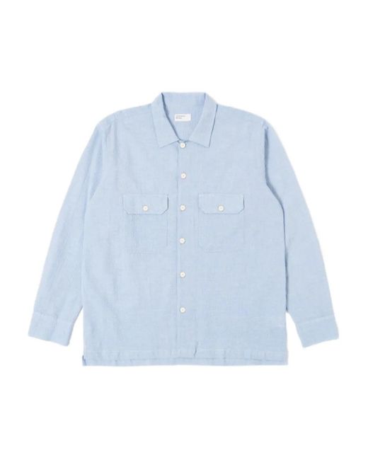 Universal Works Hemd Im Utility-Look in Blue für Herren