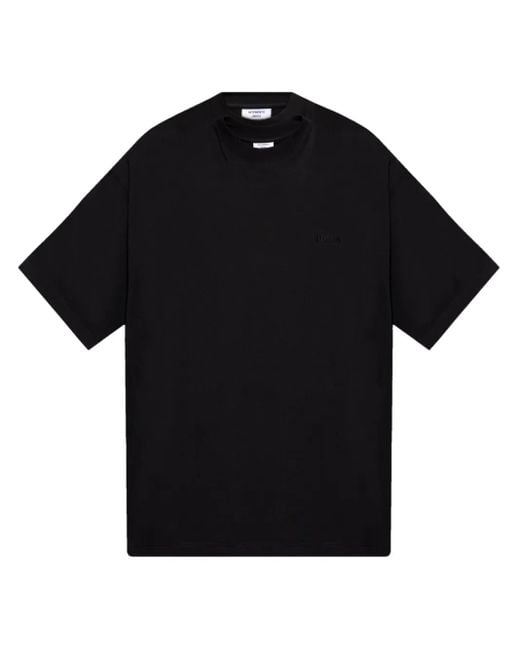 Vetements Gelaagd T-Shirt in het Black voor heren