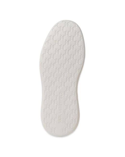 Karl Lagerfeld White Ikon Nft Kore Sneakers for men