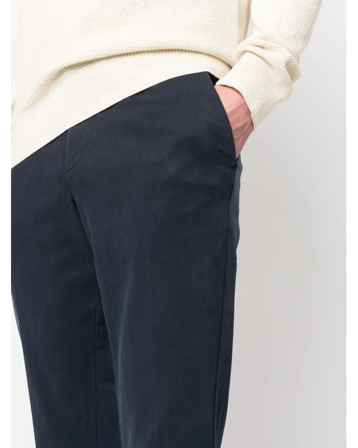 Boss Blue Straight-Leg Trousers for men
