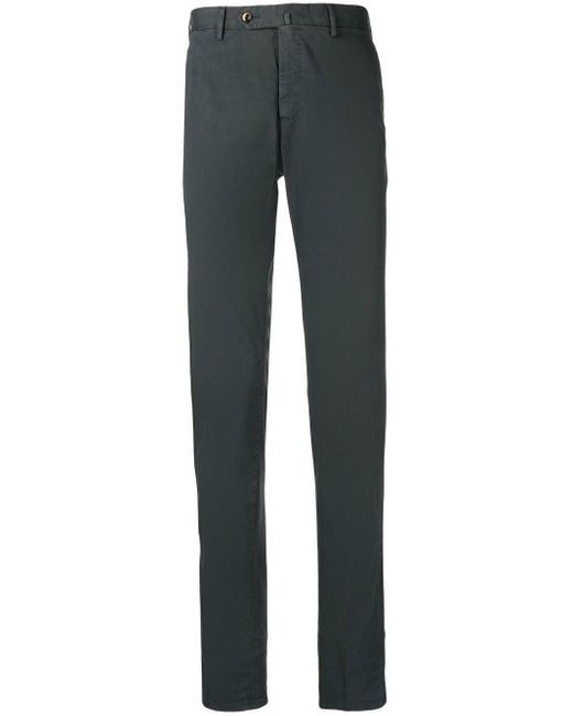 Mauro Grifoni Cotton Trouser in Black for Men Mens Clothing Trousers Slacks and Chinos Formal trousers 