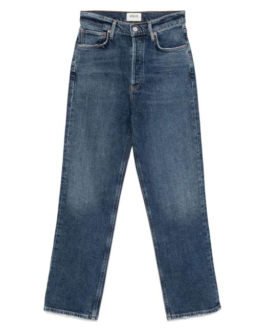 Agolde カットアウト タンクトップ Blue