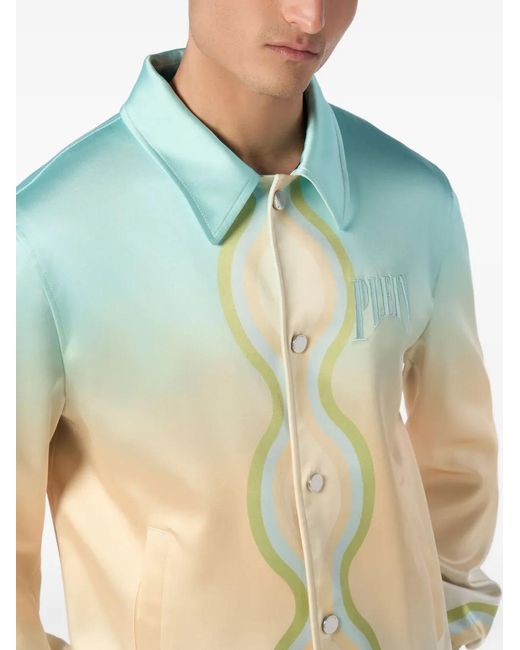 Chaqueta Triumphal Arch Philipp Plein de hombre de color Green