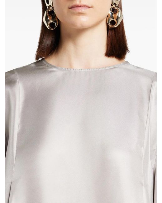 Loulou de Saison White Adalyn Blouse