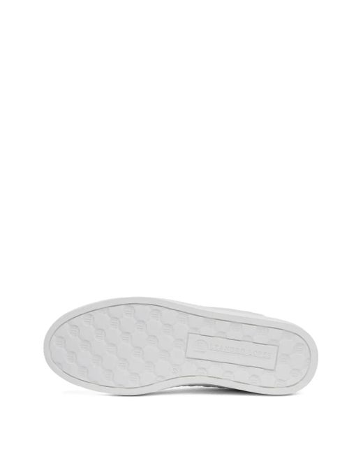 Baskets À Plaque Logo Leandro Lopes en coloris White