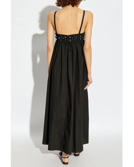 Ulla Johnson Harlan Maxi-Jurk in het Black