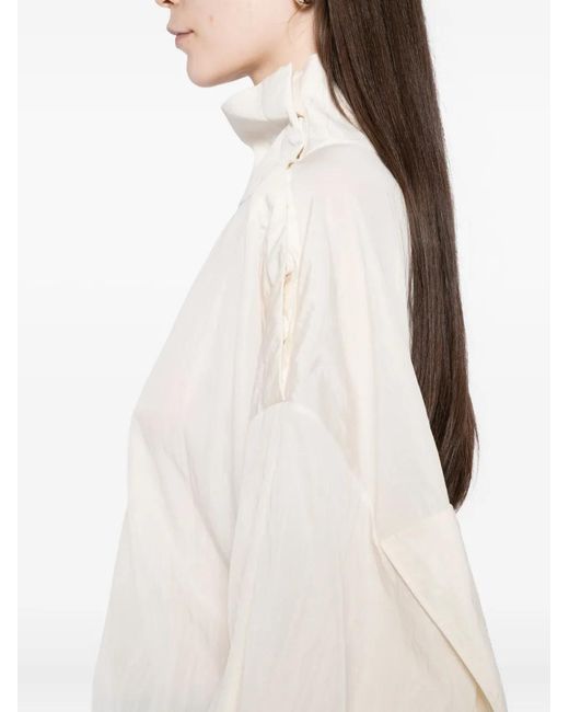 Jean Paul Gaultier White Layered Blouse