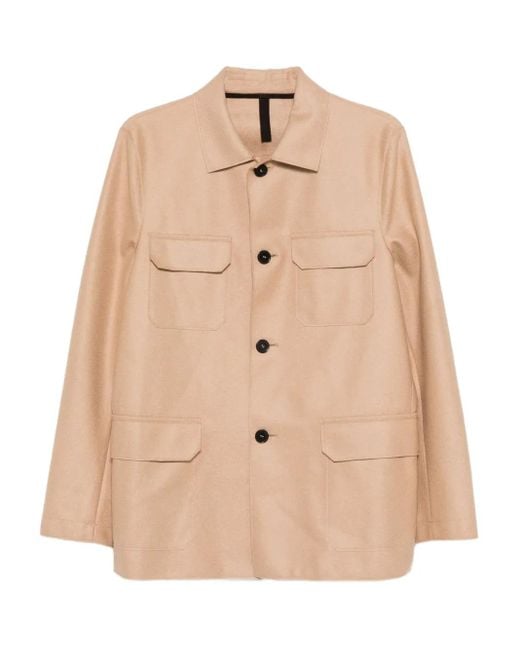 Veste En Laine Vierge À Poches Harris Wharf London pour homme en coloris Natural