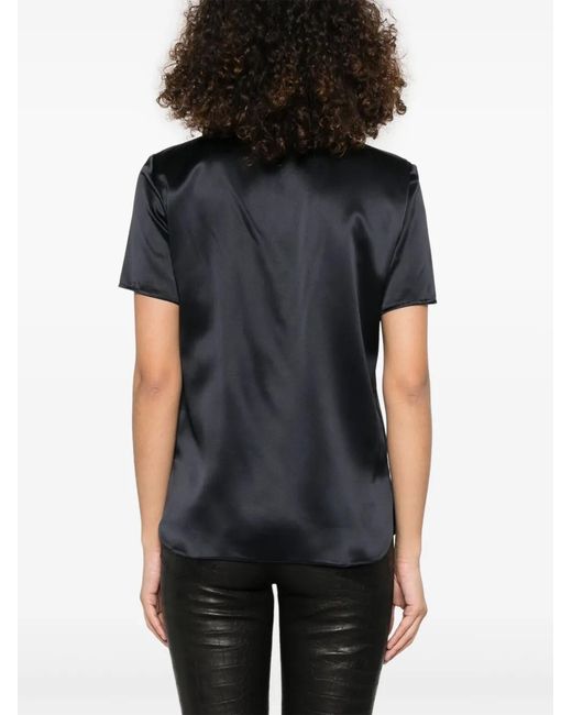 Max Mara Black Dida Blouse